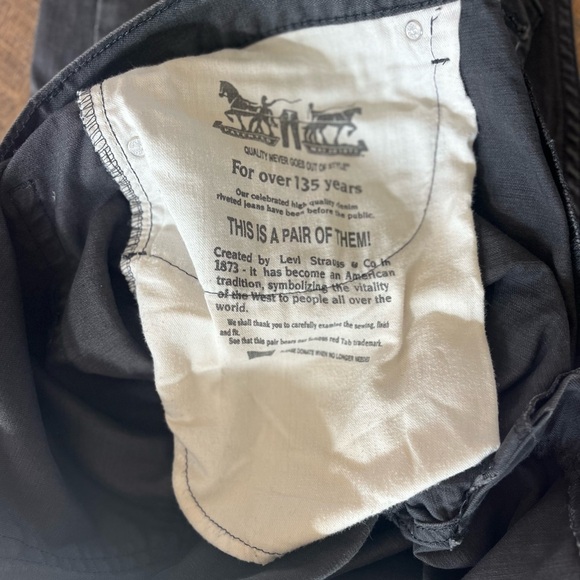 Men’s Levi Strauss Grey Jeans 40X32 - Picture 7 of 10